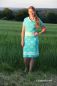 Preview: Mono Blossom - mint - Bio-Jersey - 1,30 m RESTSTÜCK