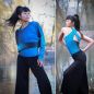 Preview: DoubleGradient - lagoon - Badeanzugstoff - UPF 40+
