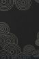 Preview: ArtDeco - schwarz / champagner Glitzer Metallicprint - Bio-Sommersweat - A/B-Ware