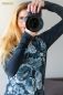 Preview: AutumnBlossom - midnight - Bio-Sommersweat - 0,50 m RESTSTÜCK