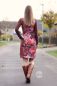 Preview: BlossomLove - cognac - Bio-Sommersweat - 0,80 m RESTSTÜCK