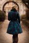 Preview: ColorDrops MAXI - dark mono petrolblau - SOFTSHELL