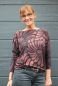 Preview: ColorDrops MAXI - dark mono rosenholz - Modal-Sommersweat 280 g/m2 - PRE-ORDER - BITTE LESEN