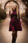 Preview: ColorDrops MAXI - dark mono rosenrot - Modal-Sommersweat 280 g/m2 - 1,05 m RESTSTÜCK