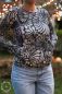 Preview: ColorDrops MID - dark - mono khaki - Bio-Sommersweat