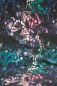 Preview: ColorDrops BIG - dark - magic power - türkis / lila - Bio-Sommersweat