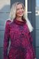 Preview: ColorLeaves MINI - mono rosenrot - Viskose-Jersey - VORBESTELLUNG
