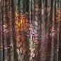 Preview: ColorLeaves - mystic autumn - Viskose Webware - 2,65 m RESTSTÜCK