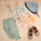 Preview: ColorLeaves - sweet aquarell Vol. 1 - A/B-Ware - 1,50 m RESTSTÜCK