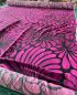 Preview: ColorDrops MAXI - dark mono lila - Viskose Webware