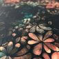 Preview: ColorFlowers - old painting - SOFTSHELL - 1,90 m RESTSTÜCK