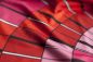 Preview: ColorWheels - 3in1 Design - blau rot - Badeanzugstoff
