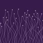 Preview: CosmicBlossom FUN - violett - Viskose-Jersey - VORBESTELLUNG