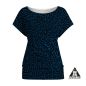 Preview: Fantasy Animal Print BIG - blau - Bio-Jersey - VORBESTELLUNG