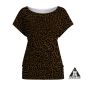 Preview: Fantasy Animal Print BIG - braun - Bio-Jersey - VORBESTELLUNG