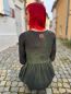 Preview: Fantasy Animal Gradient - grün - Bio-Jersey - VORBESTELLUNG