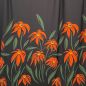 Preview: FlowerBreeze - dunkelgrau / zinnoberrot - Viskosejersey