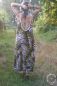Preview: Gravitation MAXI dark - nude / oliv - Viskose Webware - VORBESTELLUNG