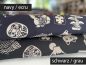 Preview: Classic Japan Lucky Charms - navy / ecru - CANVAS 100 % CO