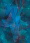 Preview: Kristallfantasie - blau - Bio-Jersey