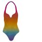 Preview: LeatherGradient rainbow - Badeanzugstoff - UPF 40+