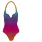 Preview: LeatherGradient rainbow - Badeanzugstoff - UPF 40+