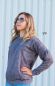 Preview: LeatherLook antique - graurosa limited - Bio-Sommersweat - 1,85 m RESTSTÜCK