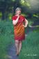 Preview: LeatherGradient - sunset - Bio-Sommersweat