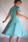 Preview: Love is all around - mint-türkis - Bio-Jersey