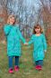 Preview: Love is all around - mint-türkis - Bio-Jersey