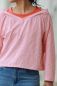 Preview: MagicHarmony - peach whisper - Bio-Jersey - 1,70 m RESTSTÜCK