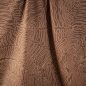 Preview: MagicLines - braun / kupfer - Glitzer-Metallic-Print - Bio-Sommersweat