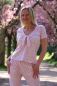 Preview: MysticBlossom BIG - retro rosa - Bio-Jersey - 1,05 m RESTSTÜCK