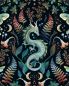 Preview: Mystic Woodland Dragon - autumn - Bio-Sommersweat