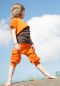 Preview: Bio-Jersey, extrabreit, orange (B014)