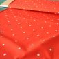 Preview: Polka Dots MINI - rot / weiß - Softshell - 2,90 m RESTSTÜCK