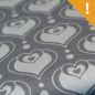 Preview: RetroRomantik - grau - Bio-Interlock - A/B-Ware