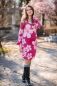 Preview: SoftBlossom - mono fuchsia - Bio-Jersey - 1,25 m RESTSTÜCK