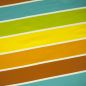 Preview: SpringStripes - türkis - Bio-Sommersweat - 1,50 m RESTSTÜCK