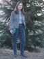Preview: TriLine - anthrazit - Bio-Jacquard angeraut