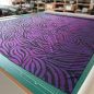 Preview: Zebrablume - gradient purple - Viskosejersey
