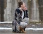 Preview: Blomma - schwarz / champagner Glitzer Metallicprint - Bio-Sweat angeraut