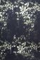 Preview: ColorFlowers - dark - mono oliv - Bio-Sommersweat - 3,10 m RESTSTÜCK