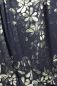 Preview: ColorFlowers - dark - mono oliv - Bio-Sommersweat - 3,10 m RESTSTÜCK