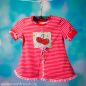 Preview: Ringel - 5mm - rot / rosa - Bio-Jersey - 1,00 m RESTSTÜCK