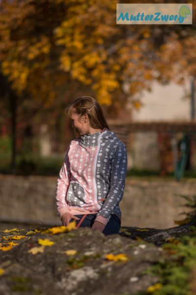 Bubbledrops - rosa - Bio-Sweat - angeraut - 0,90 m RESTSTÜCK