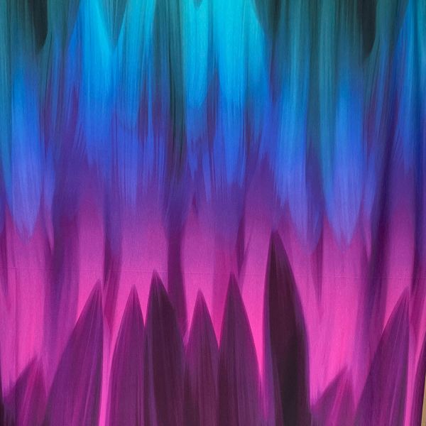 Aurora Floralis - crystal power - Bio-Jersey - 2,10 m RESTSTÜCK
