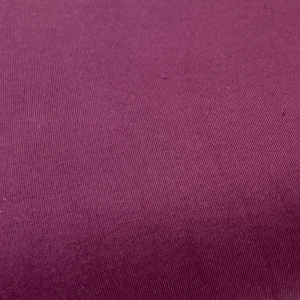 Bio-Jersey - Uni - weinrot