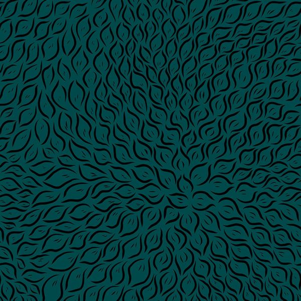 Blätterschwof - petrol - Softshell - 1,35 m RESTSTÜCK