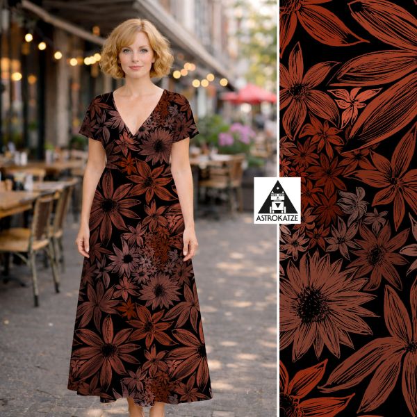 BlossomBreeze - rost - Bio-Jersey - VORBESTELLUNG